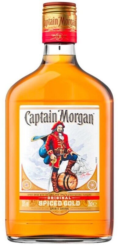 Captain Morgan Spiced Rum Quarter Bottle 20cl